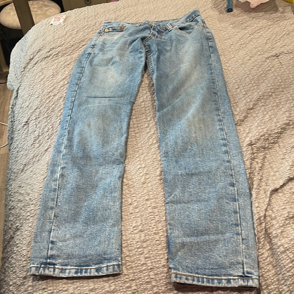Levi’s 511 Men’s Slim Straight Leg Light Wash 5 Pocket Jeans, Size 29x30